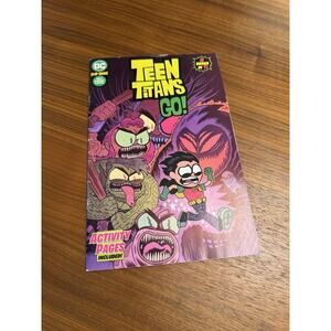 Teen Titans Go DC Comic, My First Comics, 2 Books in 1, Flip Book